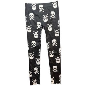 NOBO Black Skulls Women's Legging L